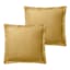 8-Piece Skylar Yellow Essential Comforter Set, Full