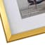 8x10 Matted to 5x7 Wall Frame, Gold
