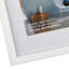 11x14 Matted to 8x10 Wall Frame, White