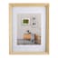 11x14 Matted to 8x10 Wall Frame, Natural