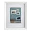 8x10 Matted to 5x7 Wall Frame, White