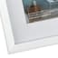 8x10 Matted to 5x7 Wall Frame, White