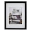 11x14 Matted to 8x10 Wall Frame, Black