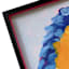 Glass Framed Parrot Wall Art, 17x21