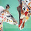 Giraffes Canvas Wall Art, 28x22