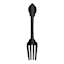 Black Metal Fork Wall Art, 4x21