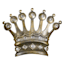 Crown Accent Wall Art, 10x12