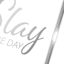 Glass Framed Slay the Day Wall Sign, 12x16