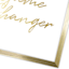 Glass Framed Be The Game Changer Wall Sign, 12x16