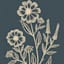 Honeybloom Flowers Framed Art, 6x8