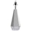 Laila Ali Metallic Mirrored Glass Lamp Base, 17"