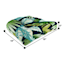 Seneca Navy Blue Outdoor Wicker Seat Cushion