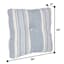 Calisto Striped Tufted Outdoor Back Cushion