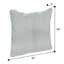 Tahiti Silver Tufted Back Cushion