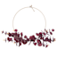 Honeybloom Maroon Eucalyptus Ring, 14"