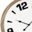 Ty Pennington Round Wooden Wall Clock, 28"