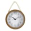 Honeybloom Beaded Round Wall Clock, 7x11