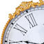 Providence Gold Round Antique Wall Clock, 26x27
