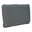 Cloud Nine Charcoal Grey Bath Pillow, 7x11