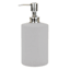 Crosby St. Denn Grey Soft Touch Soap Dispenser, 7"
