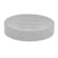 Crosby St Denn Grey Soft Touch Soap Dish, 4.8"