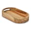 Oval Wood Decorative Tray, 10x6