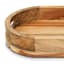 Oval Wood Decorative Tray, 10x6
