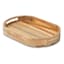 Oval Wood Decorative Tray, 12x8