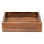 Square Wood Tray, 8"