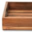 Square Wood Tray, 8"