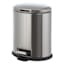 Oval Stainless Steel Pedal Trash Can, 5l