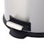 Oval Stainless Steel Pedal Trash Can, 5l