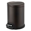 Brown Stainless Steel Pedal Trash Can, 5l