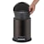 Brown Stainless Steel Pedal Trash Can, 5l
