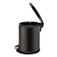 Brown Stainless Steel Pedal Trash Can, 5l