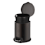 Brown Stainless Steel Pedal Trash Can, 5l
