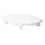 Providence White Wood Riser