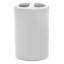 Crosby St Denn Grey Soft Touch Toothbrush Holder, 4.8"