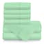 6-Piece Green 1000 Thread Count Sheet Set, Queen