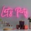 Let's Party Neon Wall Sign, 20"