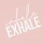Inhale & Exhale Canvas Wall Sign, 11x14