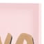 Xoxo Canvas Wall Sign, 12"