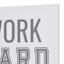 Work Hard & Be Nice Canvas Wall Sign, 11x14