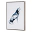 Ty Pennington Framed Wolf Canvas Wall Art, 12x16