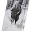 Ty Pennington Bison Grazing Canvas Wall Art, 12x36