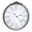 Providence Black Antique Round Wall Clock, 26x27