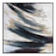 Crosby St. Framed Black & Gold Abstract Canvas Wall Art, 24"