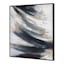 Crosby St. Framed Black & Gold Abstract Canvas Wall Art, 24"