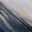 Crosby St. Framed Black & Gold Abstract Canvas Wall Art, 24"