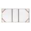 Providence Soft White Blossoms Canvas Wall Art, 48x24